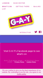 Mobile Screenshot of g-a-y.co.uk